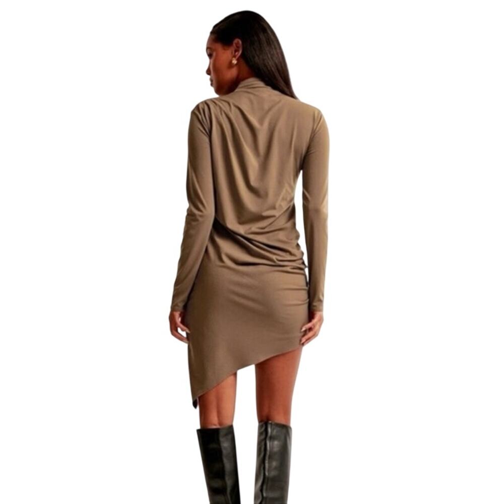 Abercrombie & Fitch Ruched Dress Mini - Picture 8 of 9
